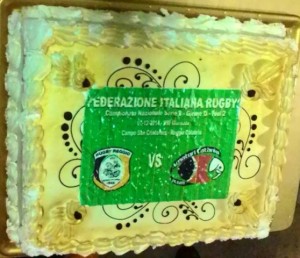 Amatori Ct vs Reggio Calabria Rugby torta